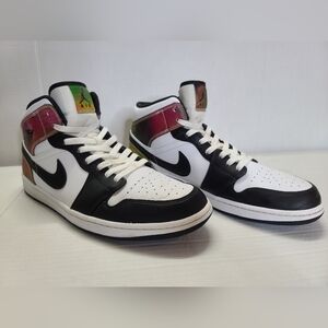 Air Jordan 1 Mid Heat Reactive men's size 12